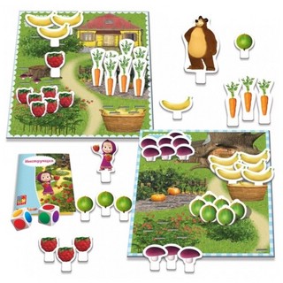 Настольная игра Маша и Медведь Битва за урожай 3