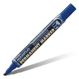 Маркер перманентный Pentel MAXIFLO NLF60 с жидкими чернилами 1,8/4,5 мм, синий