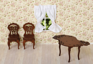 ЯиГрушка Мебель для кукол Стол резной 4