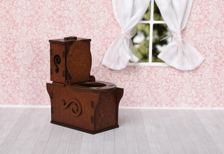 Одним прекрасным утром Мебель для кукол Ванная комната 4