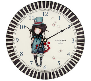 Часы настенные Classic Stripe - The Hatter из серии Gorjuss 1