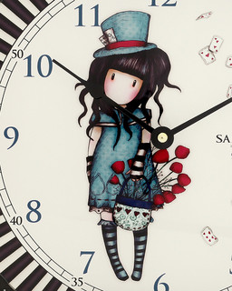 Часы настенные Classic Stripe - The Hatter из серии Gorjuss 2