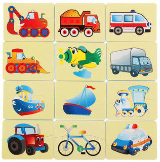 Ракета Пазл для малышей Транспорт 3