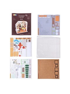 Румбокс 'Уютная кухня' Интерьерный конструктор Robotime DG105 3