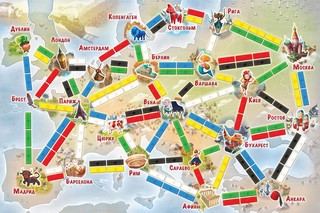 Настольная игра Ticket to Ride Junior Европа 2