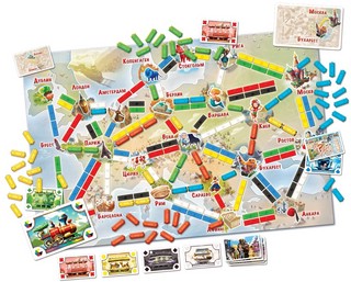 Настольная игра Ticket to Ride Junior Европа 3