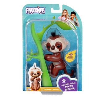 Fingerlings. Интерактивный ленивец 