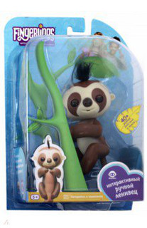 Fingerlings. Интерактивный ленивец 