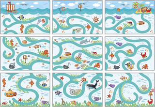 IQ Лото. Линии и контуры 3 в 1 5