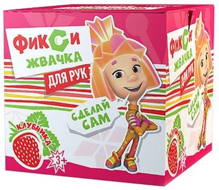Жвачка для рук Висма 'Фикси Клубника' 1
