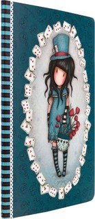 Santoro London Тетрадь А5 - The Hatter 2