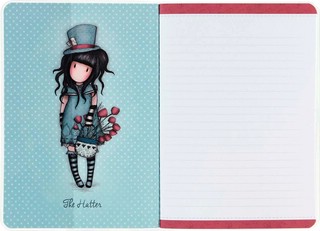 Santoro London Тетрадь А5 - The Hatter 3