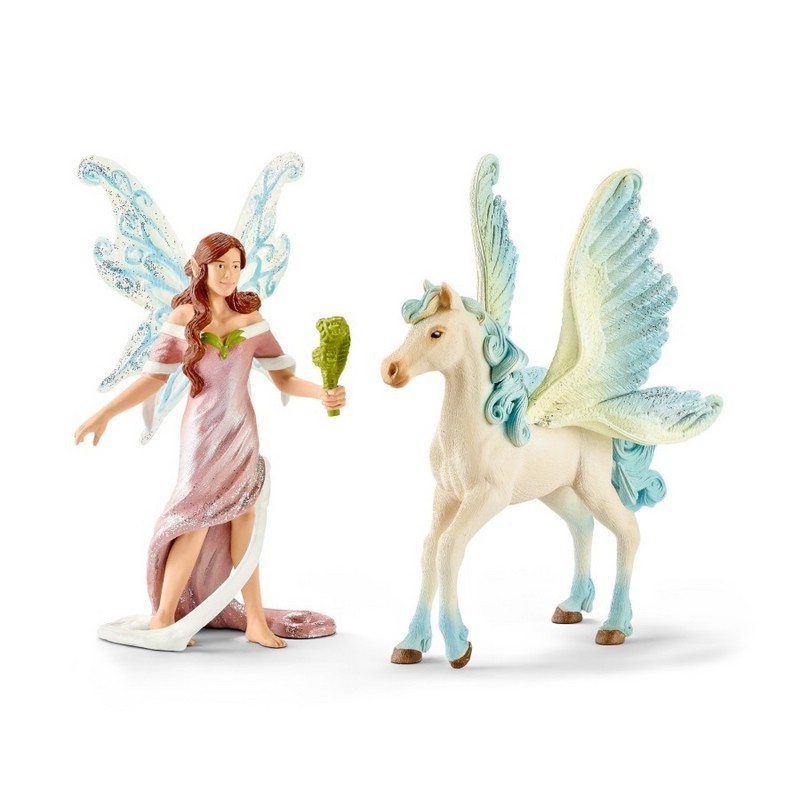 Schleich Игровой набор Эльфийка Сафенья с пегасом 70539
