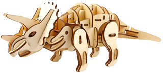 Play Wood Деревянный механизированный конструктор Трицератопс 1