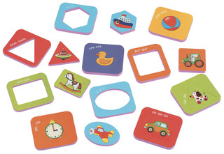 IQ Вкладыши: Цвета и формы 4