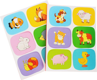 IQ Вкладыши: Зверушки 7