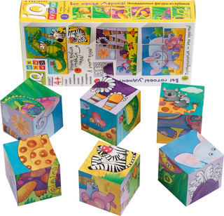 IQ кубики. Вот какая Африка! 3