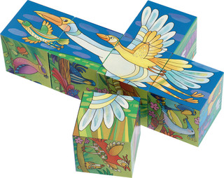 IQ кубики. Вот какие птички! 6