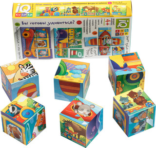 Мы едем, едем, едем. Умные IQ кубики в поддончике 3