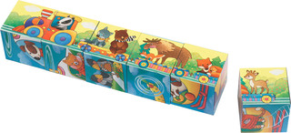 Мы едем, едем, едем. Умные IQ кубики в поддончике 5