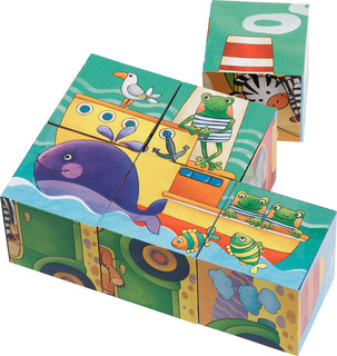 Мы едем, едем, едем. Умные IQ кубики в поддончике 6