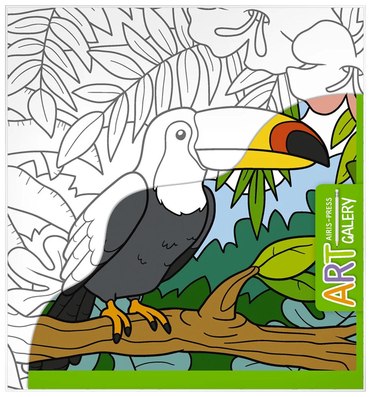 Основа для творчества. Тукан Айрис-Пресс