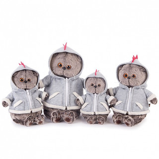 Басик в толстовке Дракончик. Размер 30 см 4