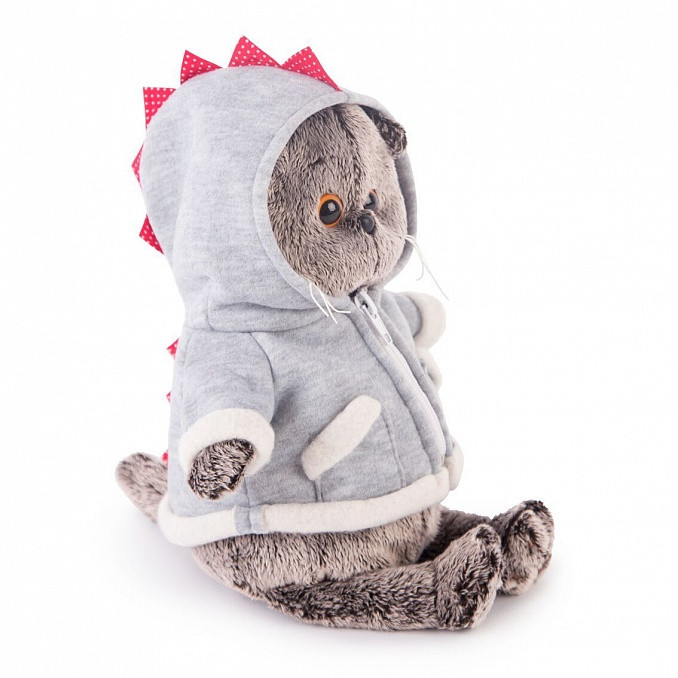 Басик в толстовке Дракончик. Размер 30 см