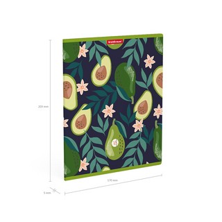 Тетрадь 48 листов, клетка, на скрепке, мелованная обложка, в ассортименте, ErichKrause 3