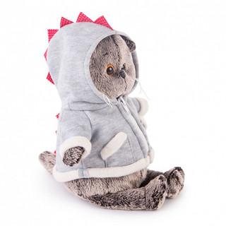 Басик в толстовке Дракончик. Размер 22 см