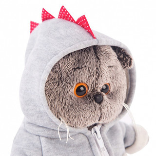 Басик в толстовке Дракончик. Размер 22 см 3