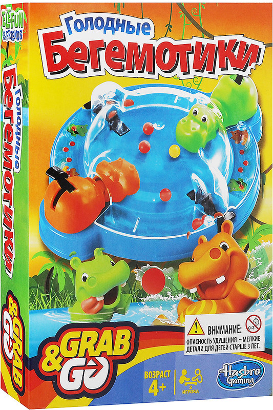 Настольная игра Голодные бегемотики