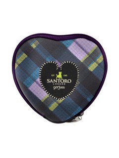 Кошелек The Dark Streak в форме сердца, на молнии (монетница) 4