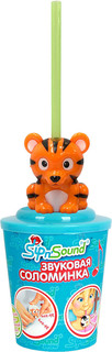 Sip n'Sound. Звуковая соломинка 'Тигр'