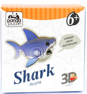 3D Пазл Pandapuzzle. Акула 1