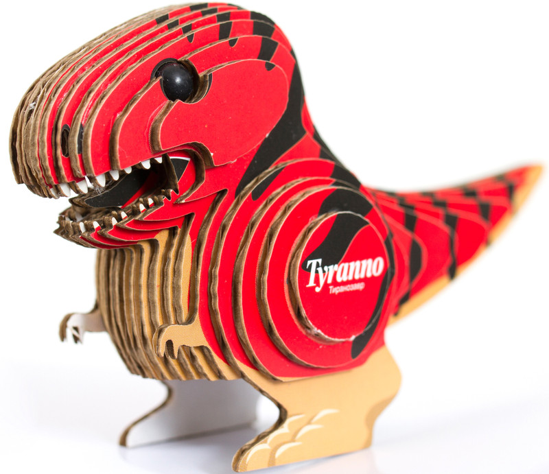 Pandapuzzle 3D Пазл Тираннозавр коллекционная трехмерная модель