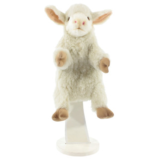 Мягкая игрушка Hansa Овечка, игрушка на руку, 27 см 2