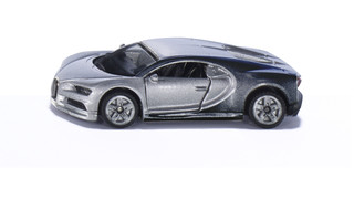 Машина Bugatti Chiron, цвет серый