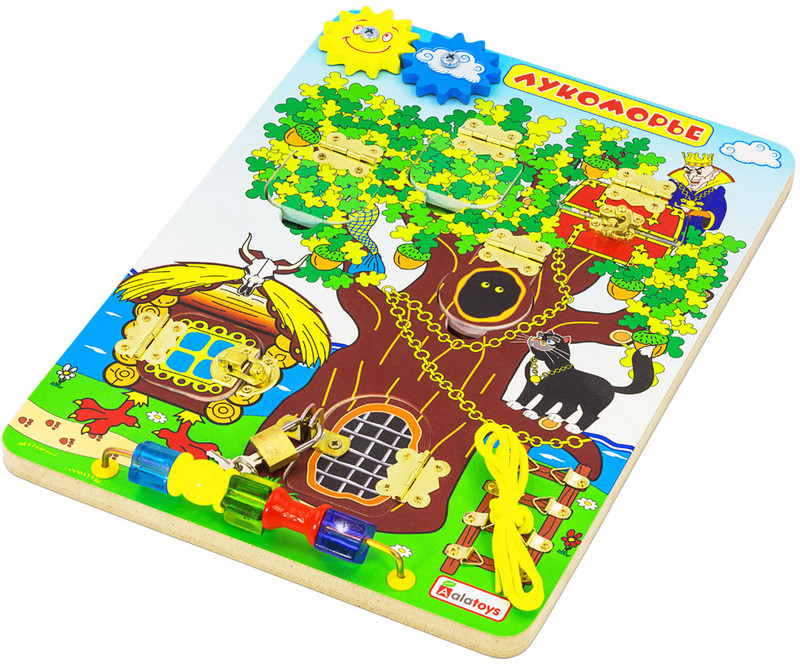 Бизиборд Alatoys 'Лукоморье', ББ212