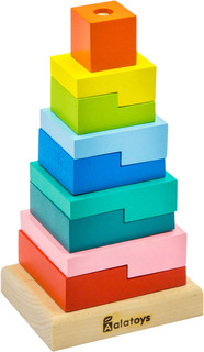 Пирамидка Alatoys Ступеньки 1