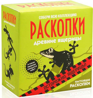 Набор для опытов и экспериментов Раскопки 'Ящерицы' 1