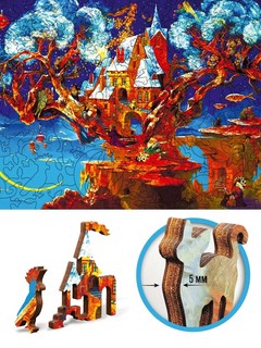 Пазл деревянный 'Дерево сновидений', 193 детали 3