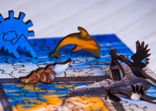 Пазл DaVICI 'Цветок в душе', 220 деталей 8