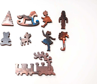 Пазл DaVICI 'Портрет детей художника Кузи и Маруси', 85 деталей 3