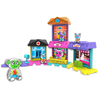 Набор игровой 'Большой город' 12 деталей 4