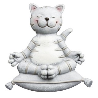 Сувенир 'Йога-кот' на магните, 7 см