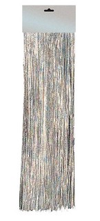 Дождь серебряный, ширина 8 см, длина 1.7 м, артикул 4034