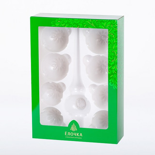 Набор 'Метелица' с верхушкой, стекло, артикул С1469 2