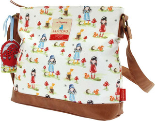 Сумка детская на плечо Pastel Pattern Toadstools, Santoro