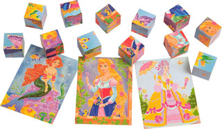 IQ Кубики Волшебные красавицы 3